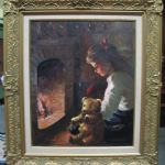 442 4022 OIL PAINTING